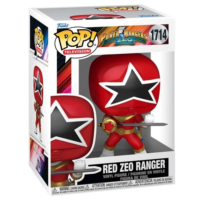 POP figure Rangers Turbo - Red Zeo Ranger-1