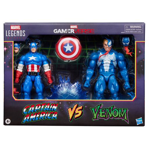 Marvel Legends Series Gameverse Captain America & Venom pack 2 figures 15cm-1