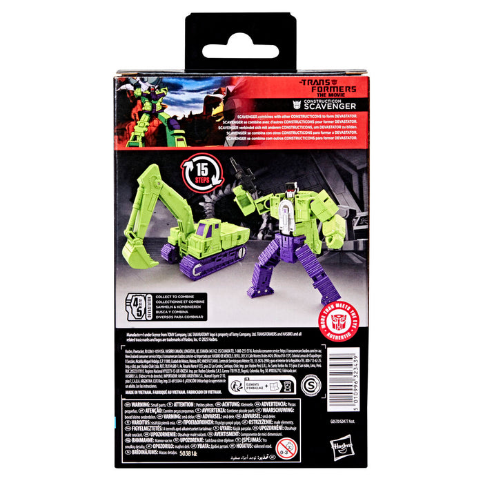 Transformers the Movie Studio Series Constructicon Scavenger figure 11,5cm-3