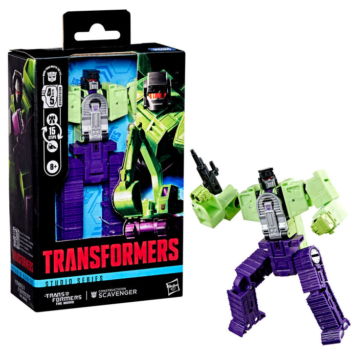 Transformers the Movie Studio Series Constructicon Scavenger figure 11,5cm-4