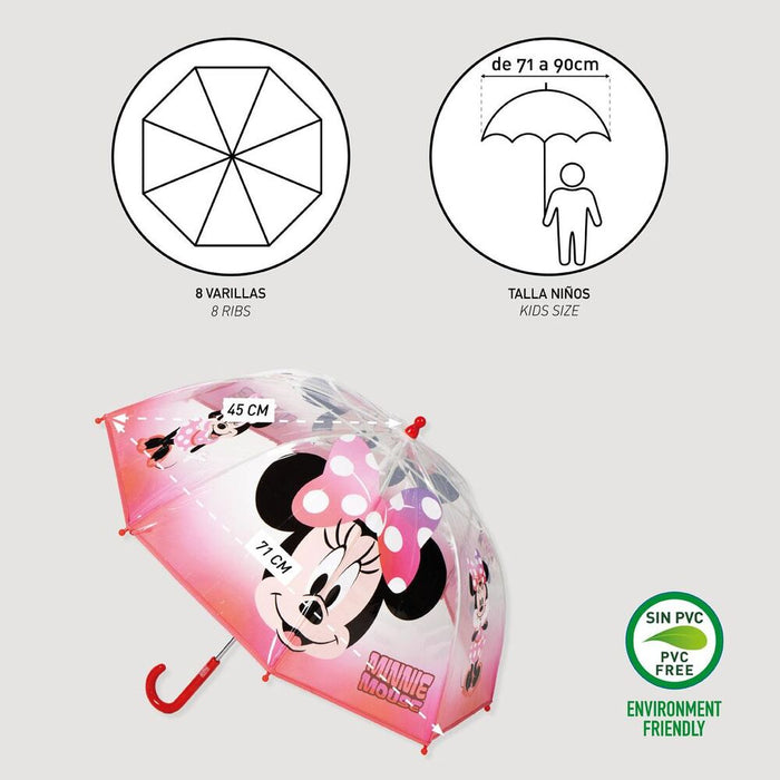 Disney Minnie manual bubble umbrella-2