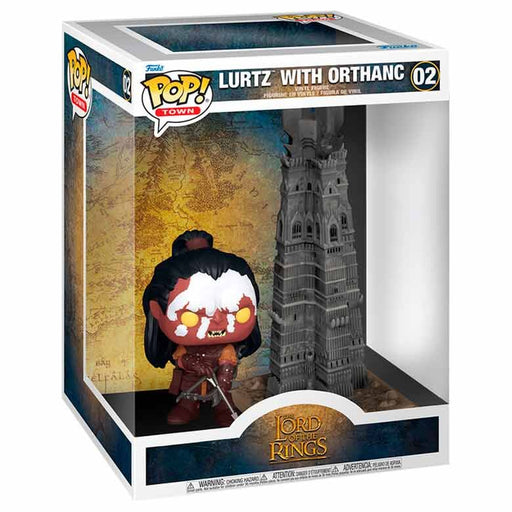 POP figure Town The Lord of the Rings Lurtz with Orthanc-1