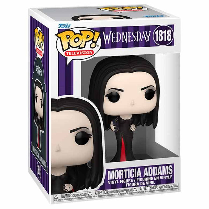 POP figure Wednesday Morticia Addams-2
