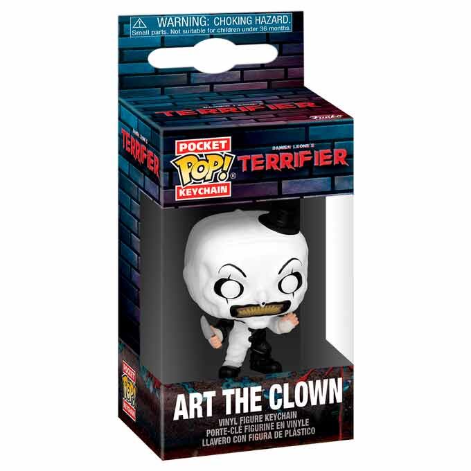 Pocket POP Keychain Terrifier Art the Clown-2