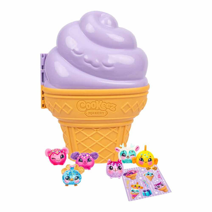 Cookeez Makery Ice Cream set + 6 plush toy-1