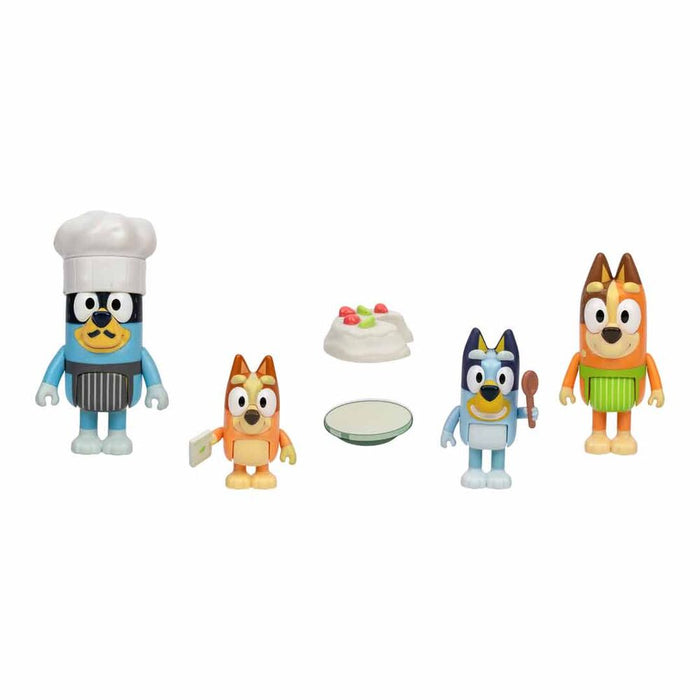 Bluey Lets Play Chef pack 4 figures-2