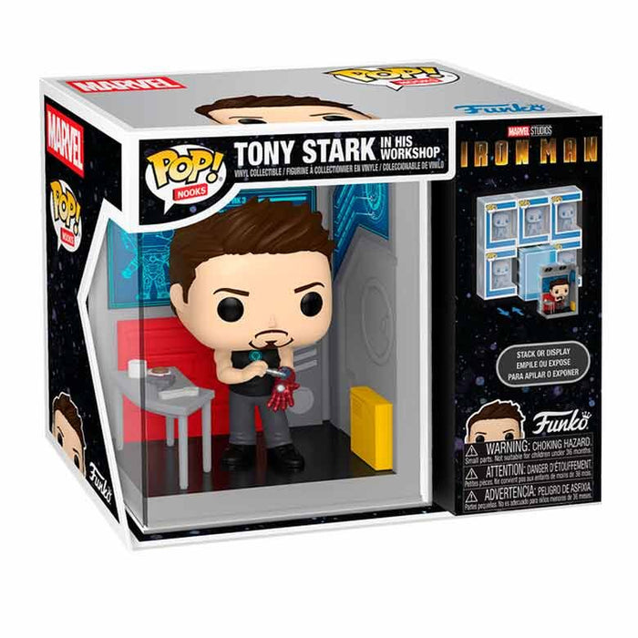 POP figure Nooks Marvel Tony Stark in His Workshop-2