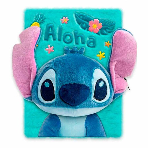 Disney Stitch Secret diary 3D soft toy-1