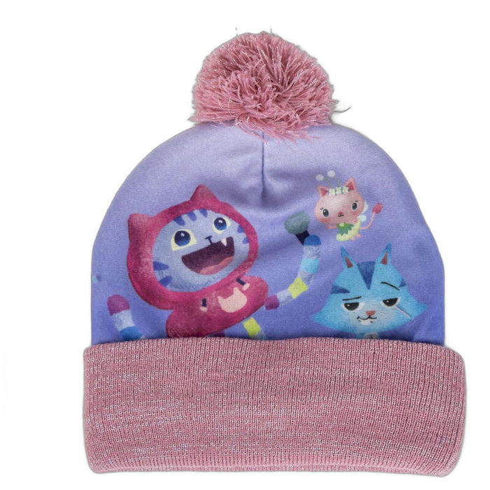 Gabbys Dolls House hat and gloves set-2
