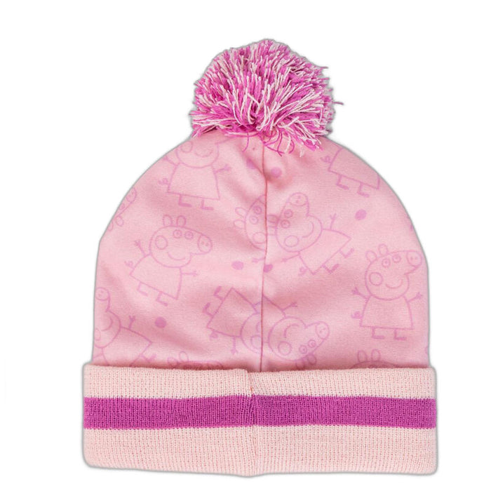 Peppa Pig hat and gloves set-2