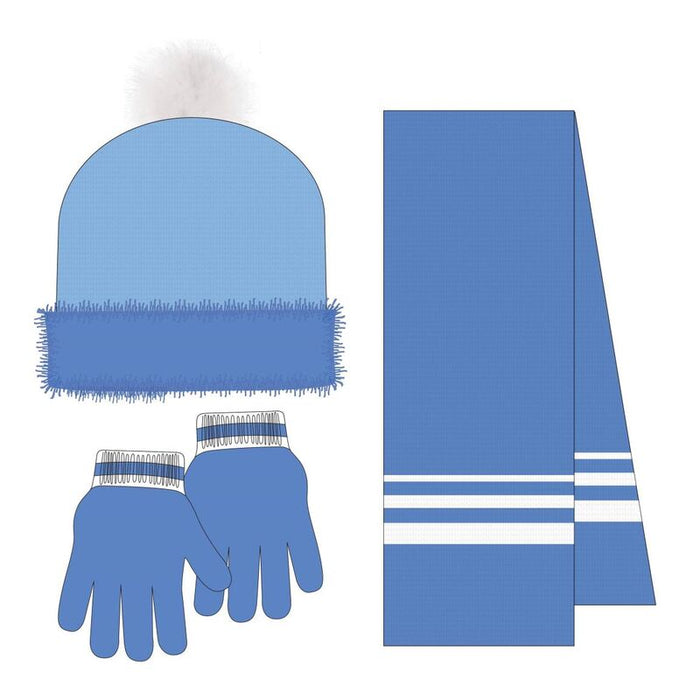 Disney Frozen winter set snood hat gloves-2