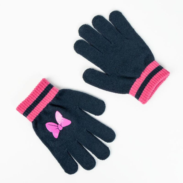 Disney Minnie hat and gloves set-3