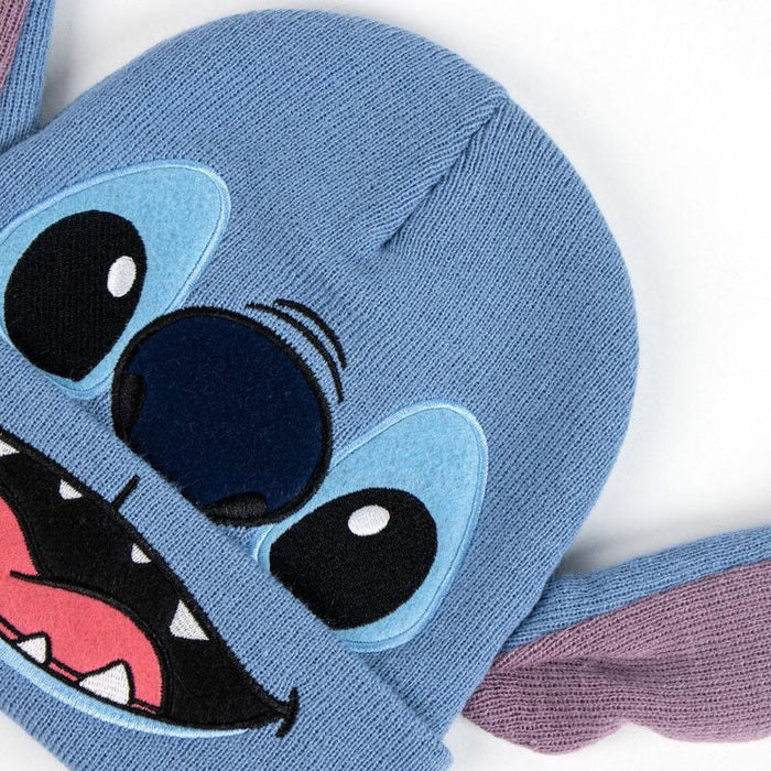 Disney Stitch hat and gloves set-4