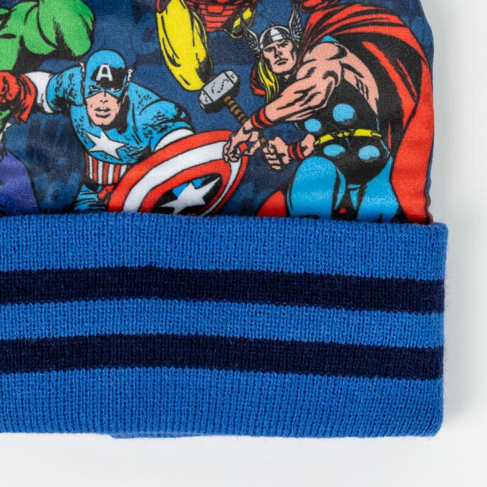 Marvel Avengers winter set snood hat gloves-4
