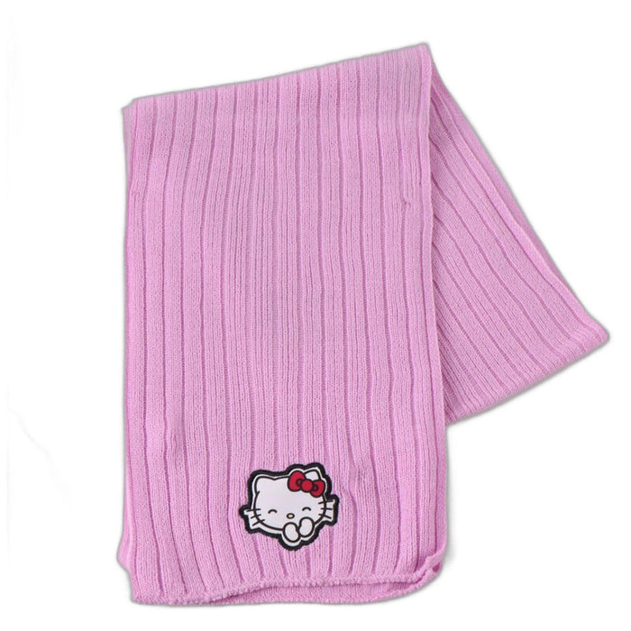 Hello Kitty winter set snood hat gloves-4