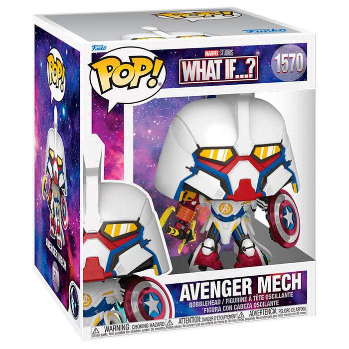 POP figure Super Marvel What If..? Avenger Mech-2