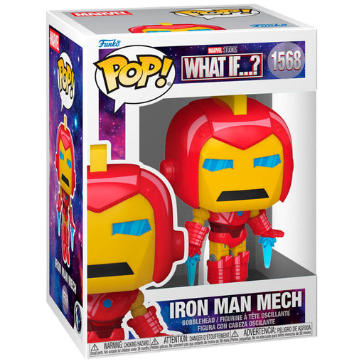 POP figure Marvel What If..? Iron Man Mech-1