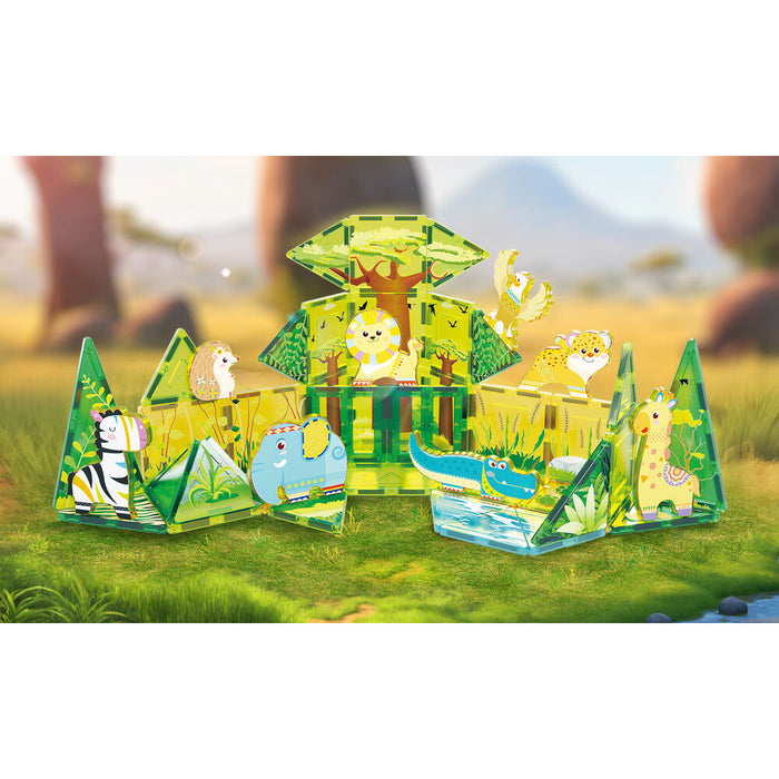 Safari magnetic blocks + 8 figures-5