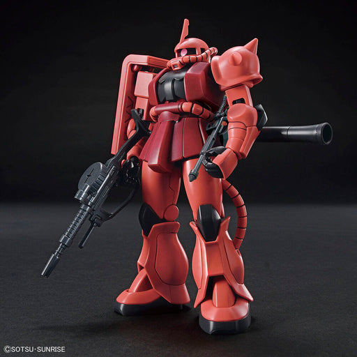 Model Kit HG 1/144 MS-06S Zaku II Char Aznable Custom-1