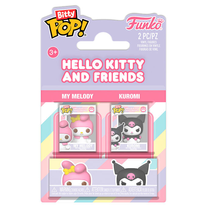 Bitty POP pack 2 Sanrio Hello Kitty and Friends My Melody & Kuromi-1