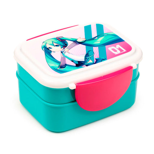 Hatsune Miku lunch box + cutlery-1