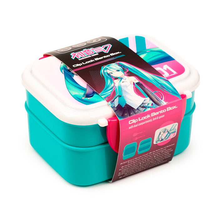 Hatsune Miku lunch box + cutlery-3
