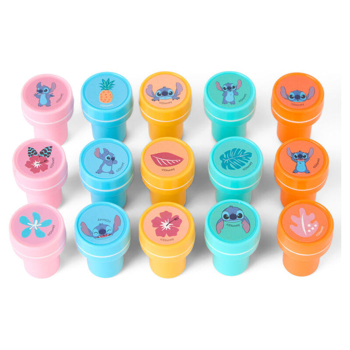 Disney Stitch pack 15 stamps-2