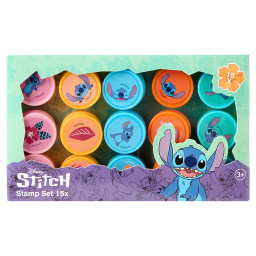 Disney Stitch pack 15 stamps-1