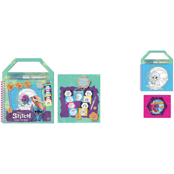 Disney Stitch Magic water painting book-2