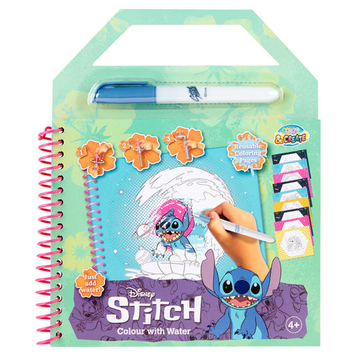 Disney Stitch Magic water painting book-1