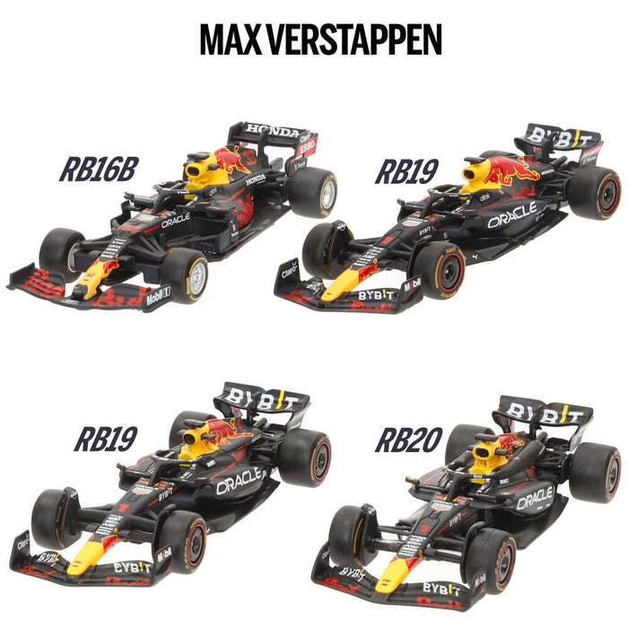 F1 Red Bull Championships metal pack 4 cars-2