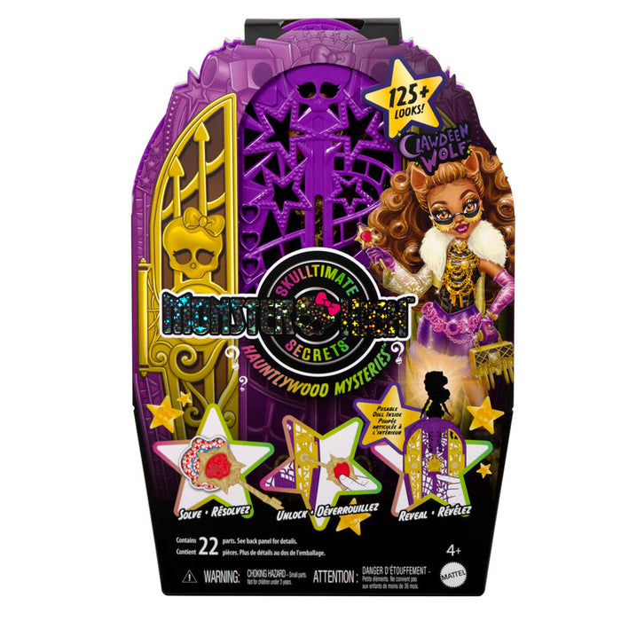 Monster High Skulltimate Secrets Hauntlywood Mysteries Clawdeen doll-4