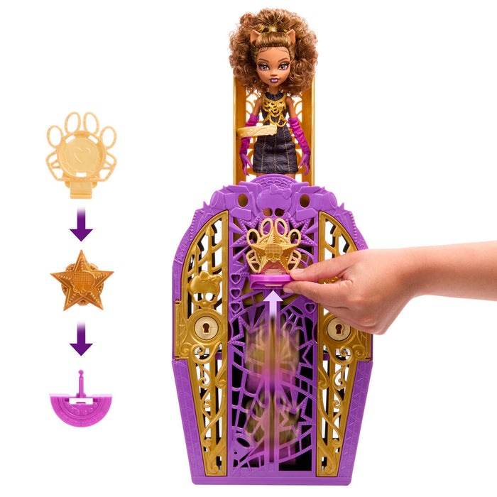 Monster High Skulltimate Secrets Hauntlywood Mysteries Clawdeen doll-6
