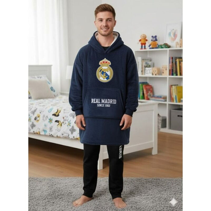 Real Madrid oversize sweatshirt coat adult-2