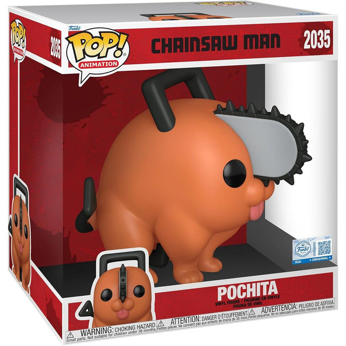 POP figure Jumbo Chainsaw Man Pochita 25cm-2