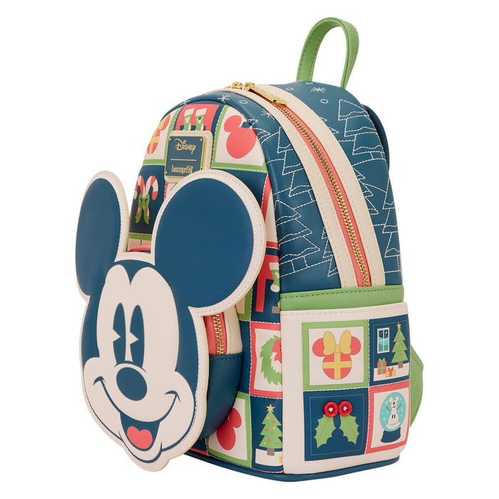 Loungefly Disney Mickey Holiday backpack-2
