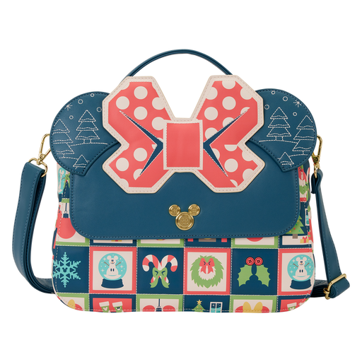 Loungefly Disney Mickey Holiday shoulder bag-1