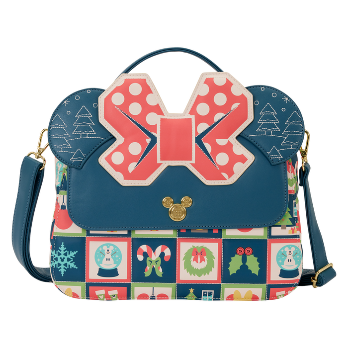 Loungefly Disney Mickey Holiday shoulder bag-1