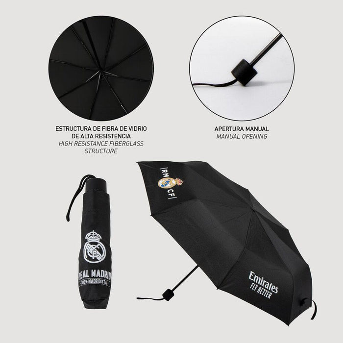 Real Madrid folding manual umbrella-2
