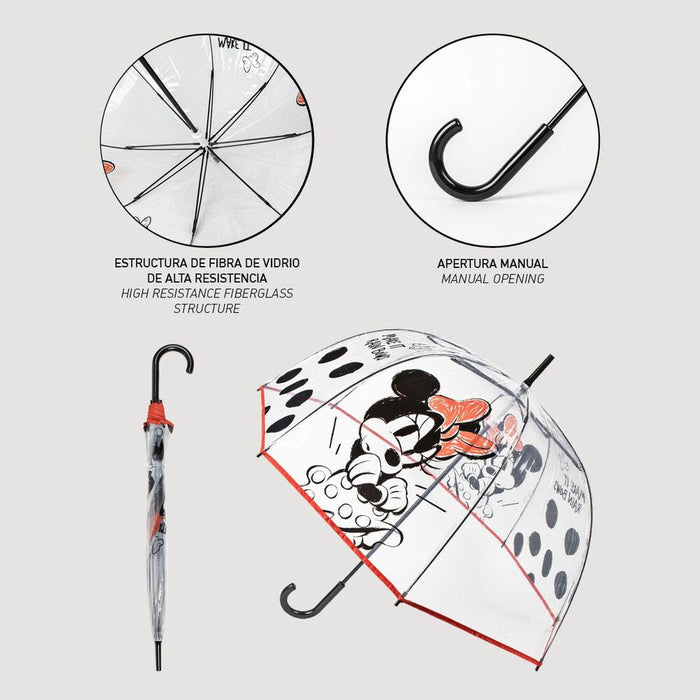 Disney Minnie manual umbrella 60cm-2