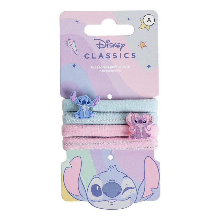 Disney Angel & Stitch set 4 scrunchies-2