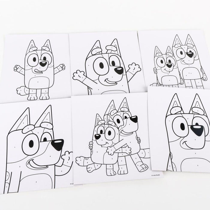 Bluey stationery set-4