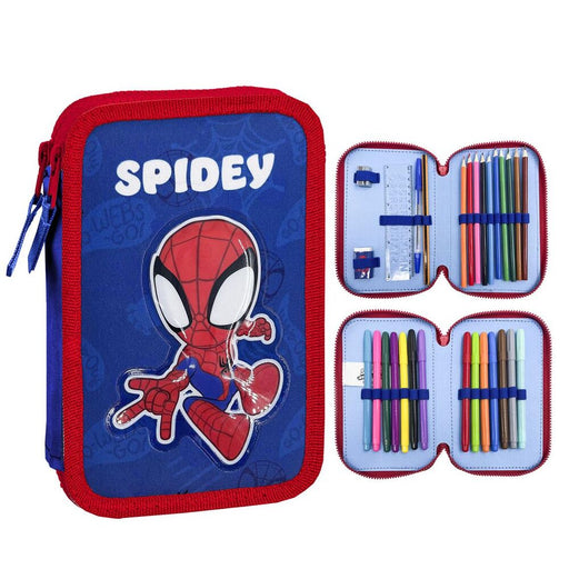 Marvel Spidey Amazing Friends double pencil case-1