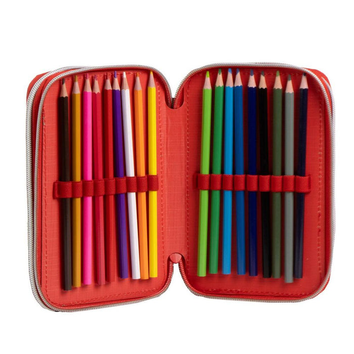 Marvel Spiderman triple pencil case-2