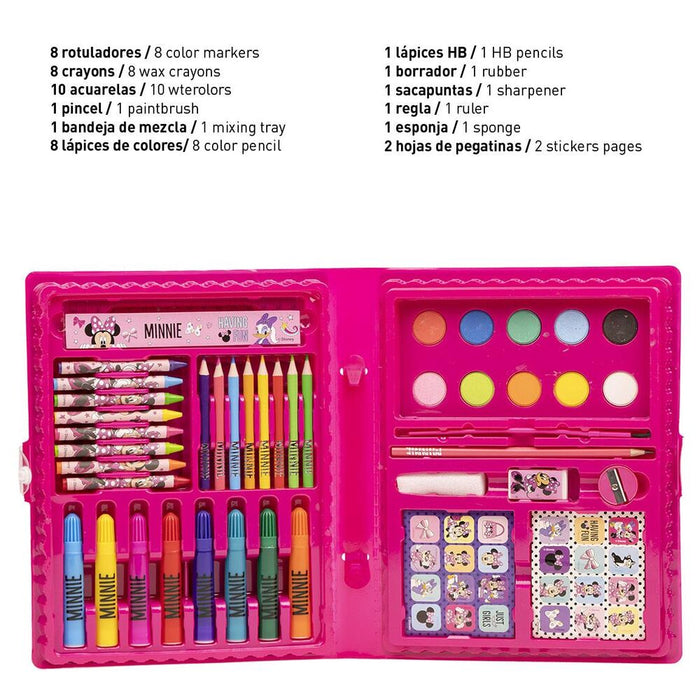 Disney Minnie Colouring stationery set-5