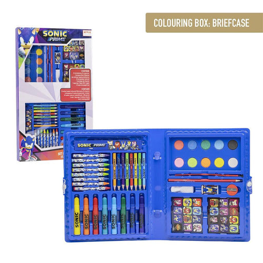 Sonic Prime Colouring stationery set-1