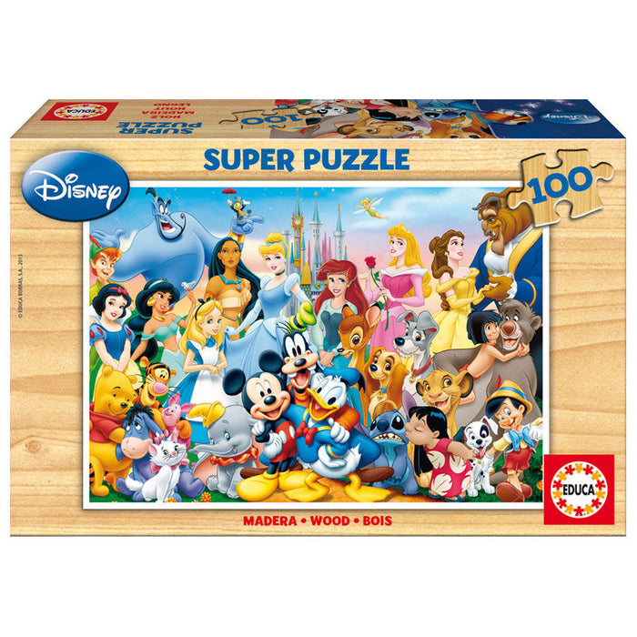 Disney The Wonderful World of Disney puzzle 100pcs-1