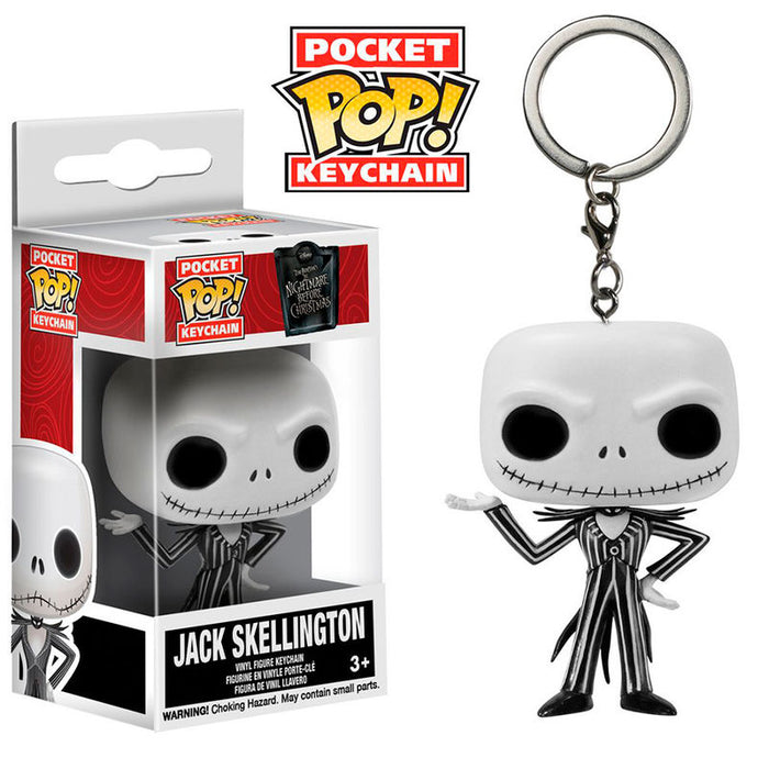 Pocket Pop Keychain Nightmare before Christmas Jack Skellington-0