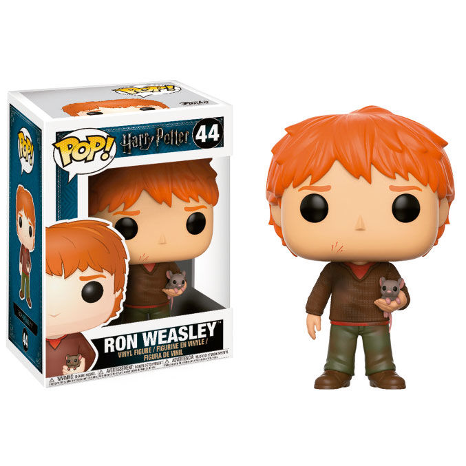 POP figure Harry Potter Ron Weasley with Scabbers-0