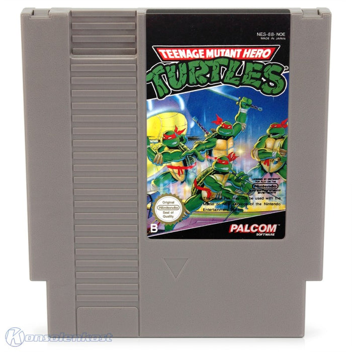 Teenage Mutant Hero Turtles 1 NES Modulo PAL-B Ottime Condizioni Usato Classico